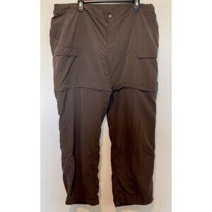 World Wide Sportsman Womens XL Zip Off Roll Up Hiking Pants